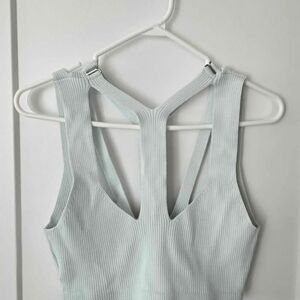 Dion Lee Lustrate Fork Crop Top